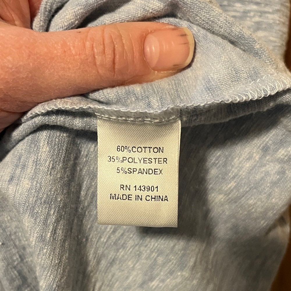 Coco + Carmen Soft Blue Apparel - Picture 4 of 11